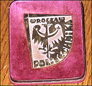 © privat; Die Ehrenmedaille der TH Wroclaw